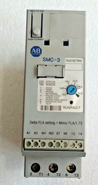 Usato SMC-3 Morbido Starter 150-C30NBR Per Parti O Non Funzionamento