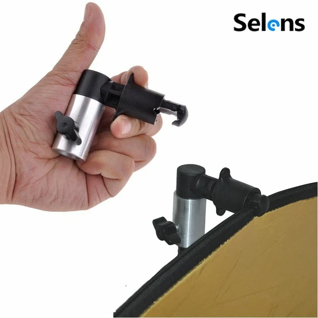 Photo Studio Reflector Background Disc Holder Clip Holder Clamp for Light Stand