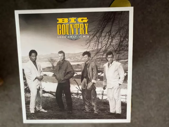 Big Country 12" Single "Look Away" 1986 UK Press Vinyl In Near Mint Cond