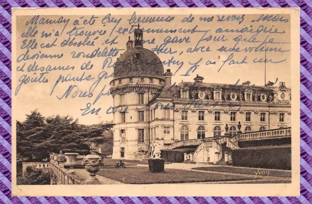 Carte postale - Chateau de Valencay - Jardin de Madame la duchesse