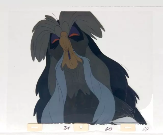 Don Bluth The Secret of NIMH Great Owl 1982 Animation Production  Cel  7A-60-99
