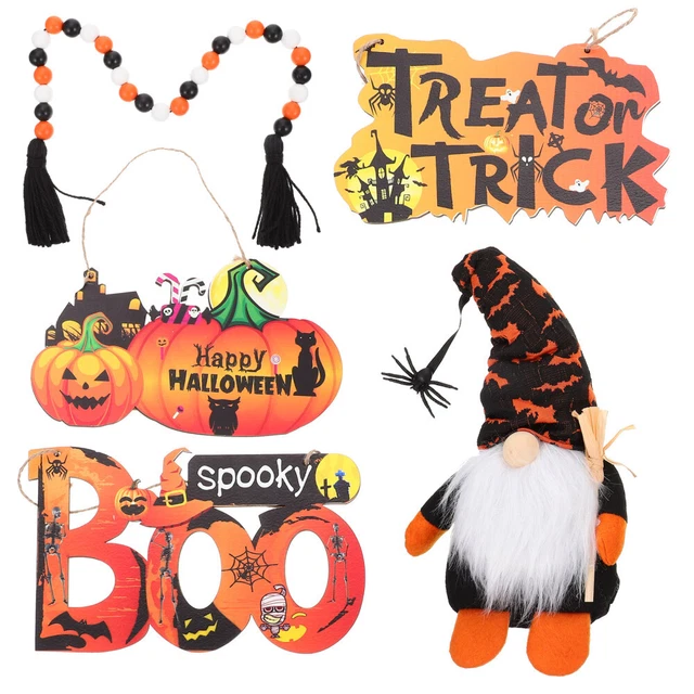 1 Set Halloween Plüsch Puppe Halloween Dekorative Puppe Halloween Holzperlendeko