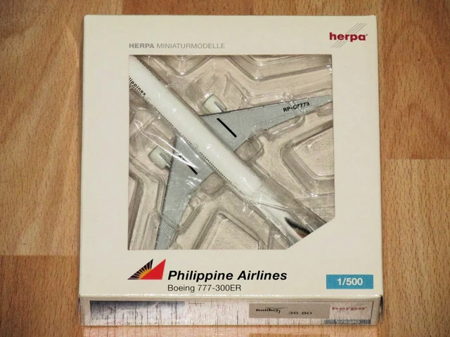 HERPA WINGS PHILIPPINE Airlines Boeing 777-300 RP-C7773 506816 1:500 EUR 49,90 - DE