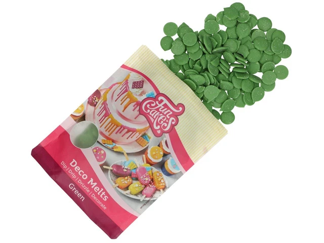 FunCakes Decorazione Si Scioglie -verde- 250g