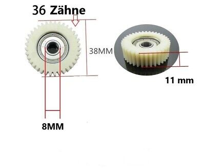 Seegerring 8mm 36 Zähne Ersatzzahnrad für Bafang 250W-Motoren Nylon 
