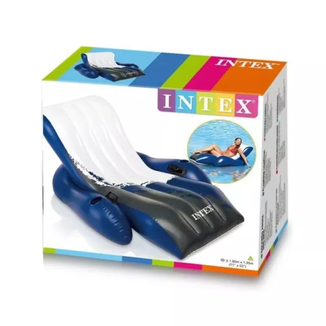 QUASAR - INTEX Poltrona MARE E PISCINA Intex 58868 gonfiabile gatteggiante