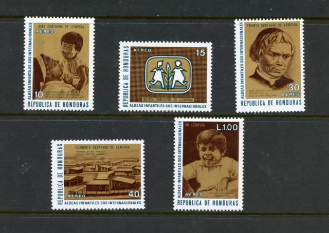 R1279 Honduras 1972 Kinder Villages 5v. MNH