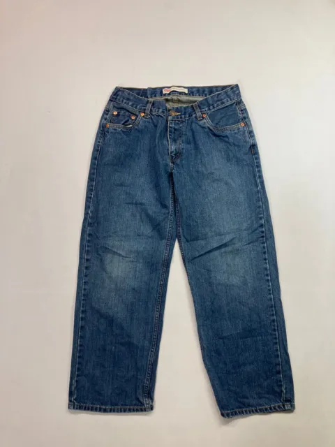 LEVI’S 550 RELAXED FIT Jeans - W32 L27 - Blue - Good Condition - Boy’s