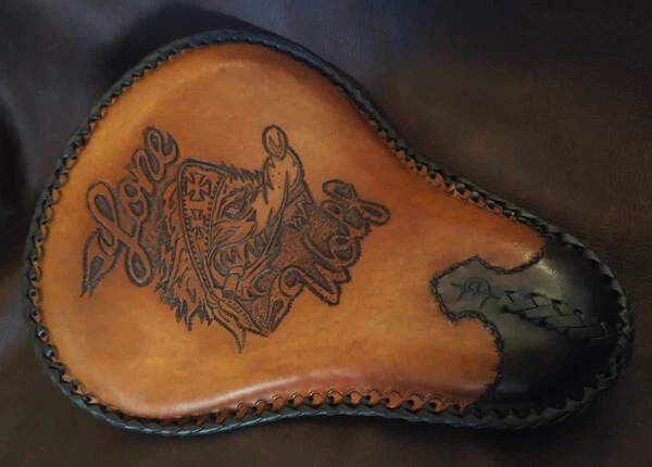 hardtail chopper seat