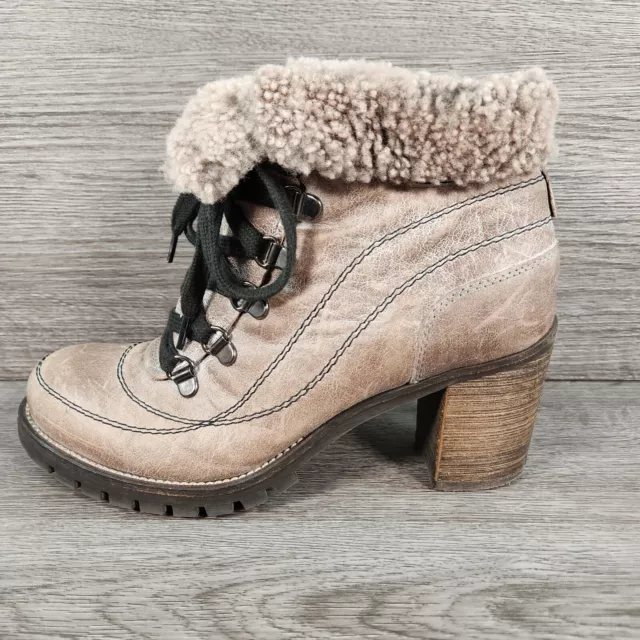 Arkitektur Lam forkorte WOMEN'S LAVORAZIONE ARTIGIANA Distressed Brown Leather Ankle Boots UK Size  4 £30.00 - PicClick UK