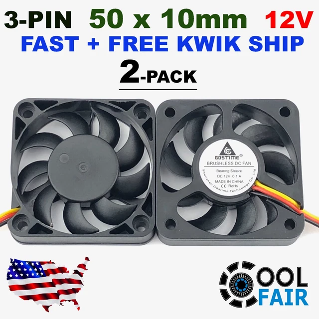 Jopto Ventola Di Raffreddamento Per Stampante 3D, DC 5 V, 50 X 50 X 15 - Foto 7