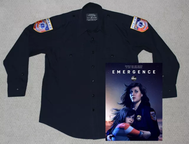 EMERGENCE original screen used prop New York TV police series worn shirt patch