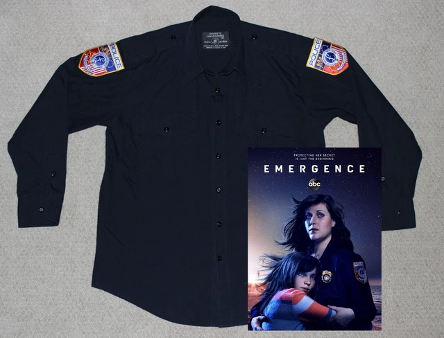 EMERGENCE original screen used prop New York TV police series worn shirt patch EMERGENCE original screen used prop New York TV police series worn shirt patch