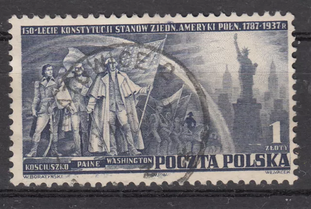 3) Polen  1938  "   " Mi..Nr: 326 gest.(3994)