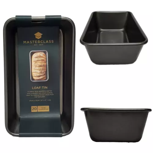 Masterclass Loaf Tin Non-Stick Coating Heavy Duty 23Cm X 13Cm *D8