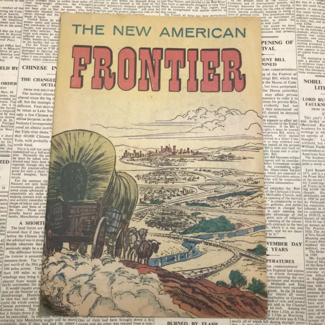 Pure Oil Company New American Frontier 1959 Comic