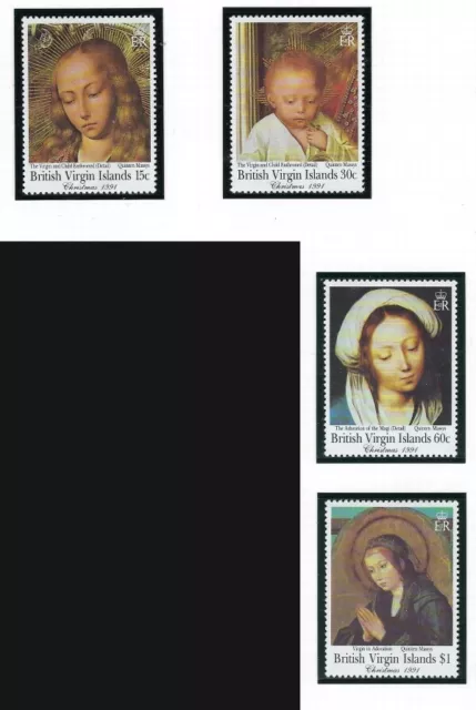 British Virgin Is 731-34 MNH 1991 Christmas (mm1002)