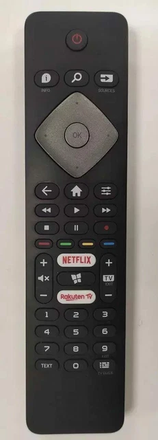 Télécommande Remplacement Pour Philips 65PUS6753/12 Et 65PUS7303 - Neuf (modèle Compatible)
