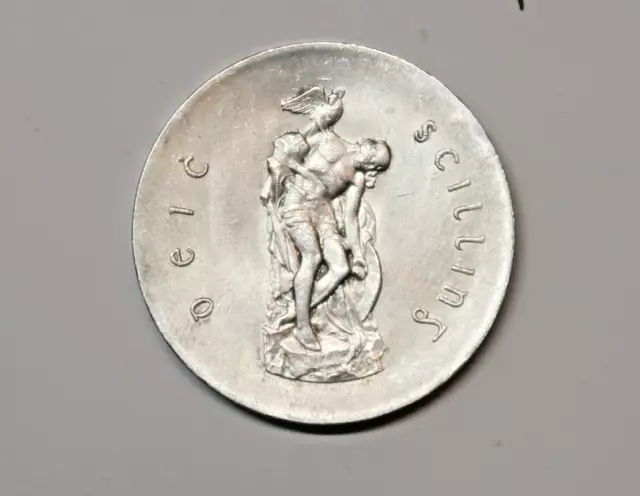 Ireland: Irish Silver Ten Shilling Commemorative 1966.  P.h. Pearse.
