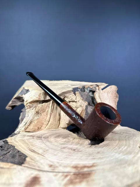 Peterson Kapruf 417 Dublin Shape Sandblasted Finish Smoking Pipe