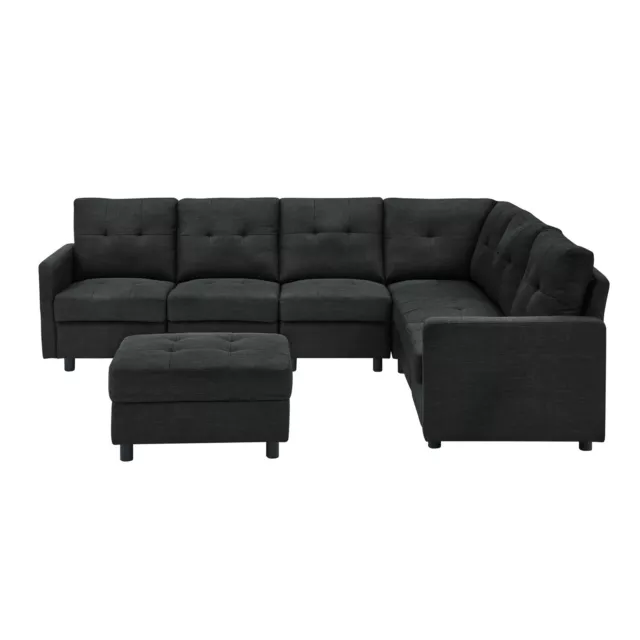 Living Room Modular Sectional Sofa DLY Couch Modern Fabric Upholstered Sofa