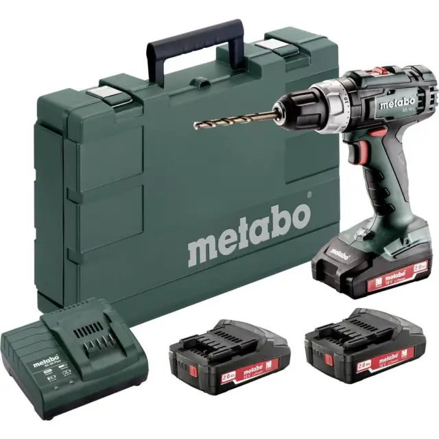 Metabo BS 18 L Set 602321540 Trapano avvitatore a batteria 18 V 2 Ah Li-Ion