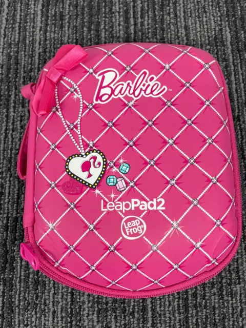 🔥 LeapFrog • LeapPad 2 • Barbie Case Hard Shell Travel Pink • Case Only