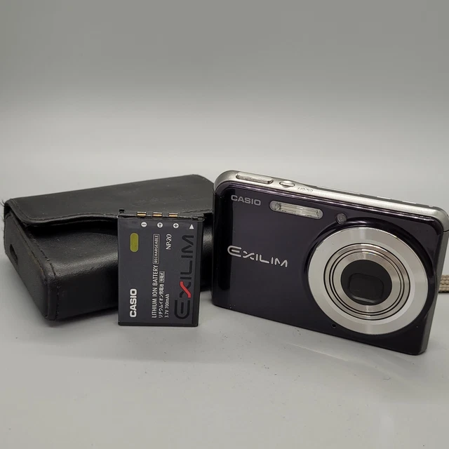 Casio Exilim EX-S770 7.2MP Compact Digital Camera Purple Tested
