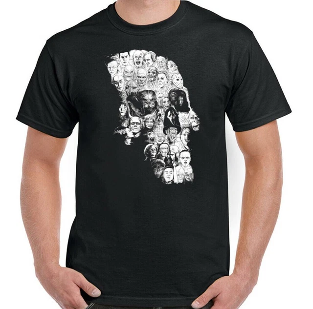 T-shirt teschio uomo biker tatuaggio gotico moto compleanno 2