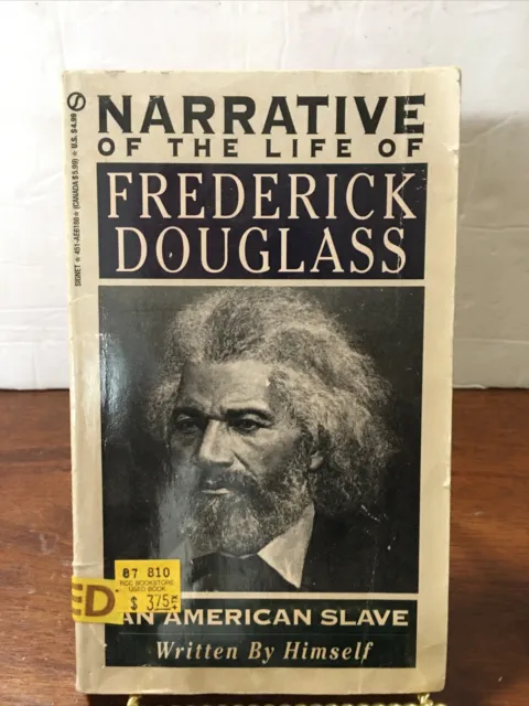 Narrative Of The Life Of Frederick Douglass  Vintage Paperback 1968