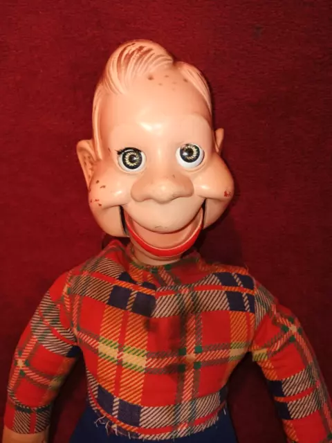 Vintage Ideal Doll Howdy Doody 1950s 20" Glass Eyes AS IS Please Read 2