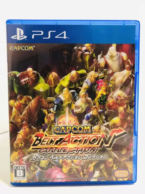 Sony PS4 Video Games CAPCOM Belt Action Collection PlayStation 4 Japan