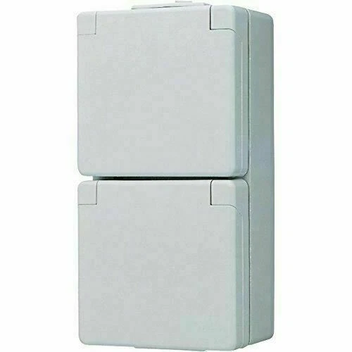 Prise de Courant Jung SCHUKO 622W à 2 Positions Verticales