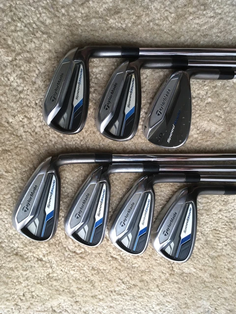 Taylormade Speedblade Irons 5-PW, AW NS Pro 850GH Regular Flex Steel  (-1/2”)
