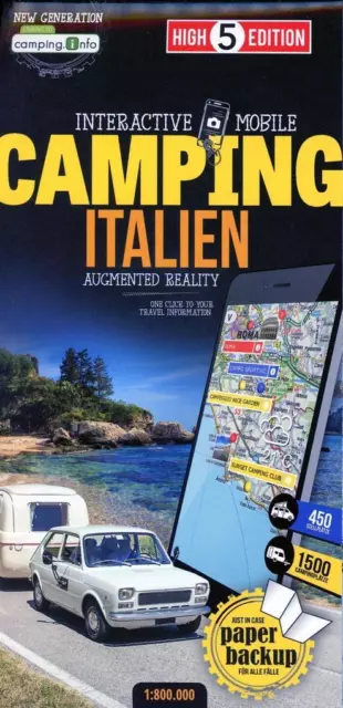 High 5 Edition Interactive Mobile CAMPINGMAP Italien | 2018 | deutsch