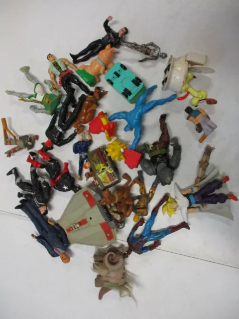 ASSORTED 1990'S ACTION Figures with Marvel, Scooby-Doo, Star Wars $9.30 ...