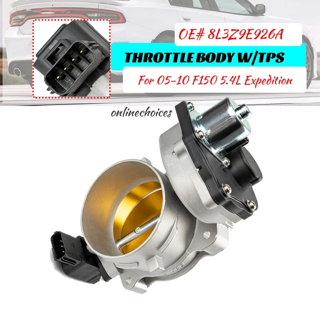 THROTTLE BODY ASSEMBLY Actuator TPS Sensor For F150 5.4L Expedition 05