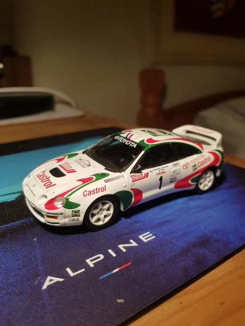 Miniature Toyota Celica ST205 Castrol Rallye De France 1995 - BM 1:64