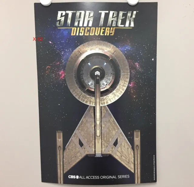 Star Trek Discovery SDCC comic con exclusive SDCC18 poster print 12x18