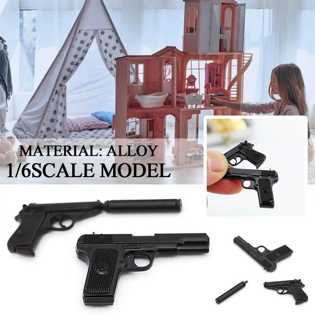 1/6 SCALE METAL Pistol Model for 12