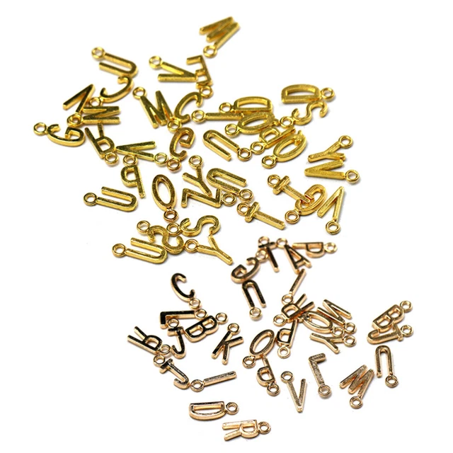 52 pcs Brief Anfänglichen Charme Initial Charme Armband