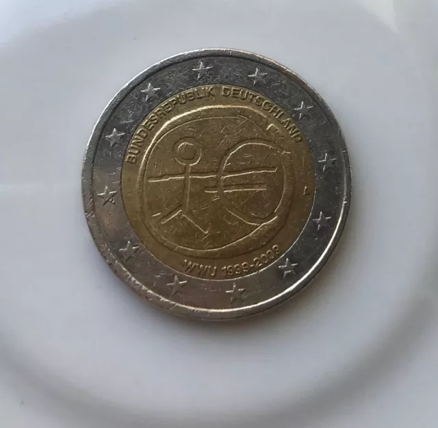 moneta rara 2 euro tedesca