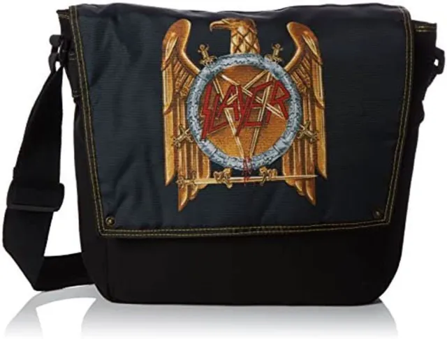 Slayer Eagle Crest Print Messenger Bag Officially Licensed Merchandise