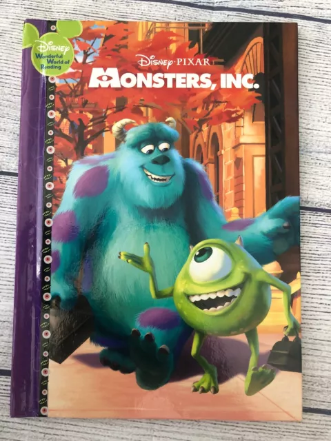 Disney Pixar Monsters, Inc. Wonderful World Of Reading Early Moments Book