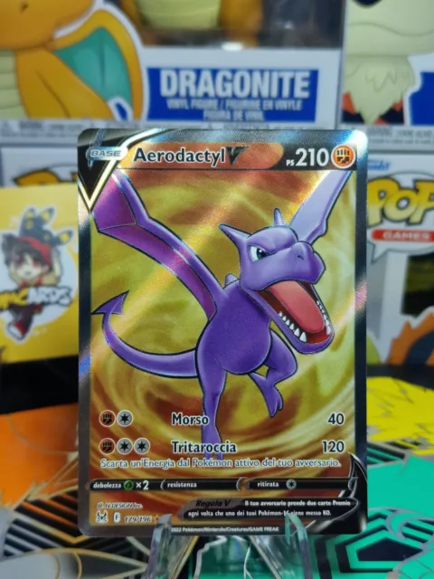 Aerodactyl V Astro 199/196 Nm Ita Hyper - Collezionismo In vendita