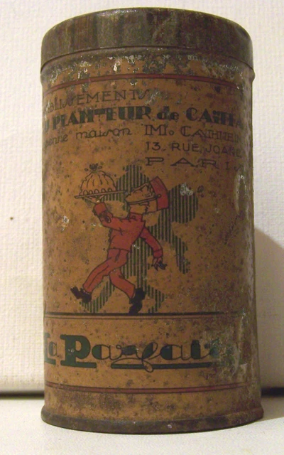 Antike französische Blechdose von Au Planteur de Caïffa (Gebraucht) in Zürich für CHF 15 - mit