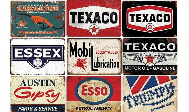 Music Metal Tin Sign – Novelty Rectangle Man Cave Décor, Multicolored, Handmade In UK