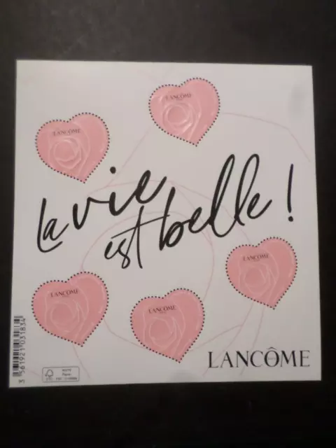 TIMBRES FRANCE 2024 BLOC FEUILLET COEUR LANCOME SAINT VALENTIN neuf** MNH