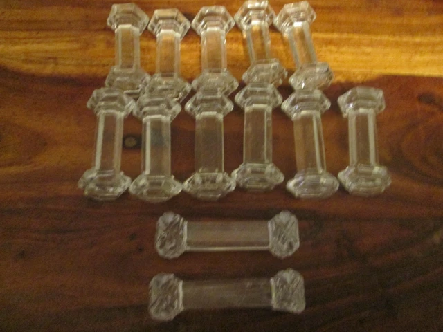 PORTE-COUTEAUX ANCIENS EN Verre Art Deco EUR 12,80 - FR