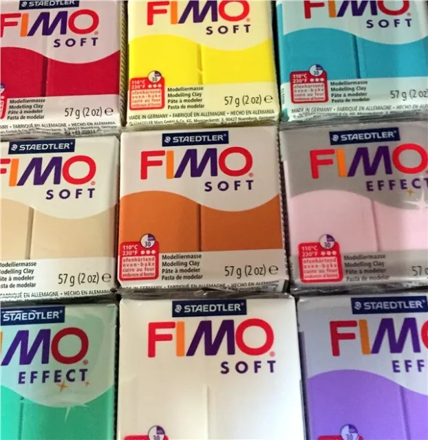 FIMO SOFT & EFFECTS BULK MULTIPACKS Choose Colours MODELLING POLYMER CLAY 2